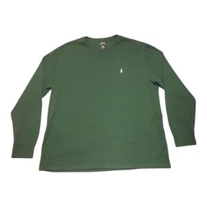 Polo waffle knit thermal